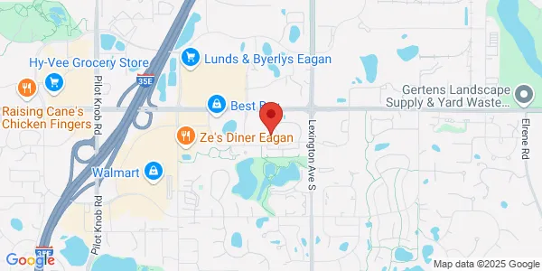 Map of 1185 Town Centre Dr Ste 125 Eagan, MN 55123
