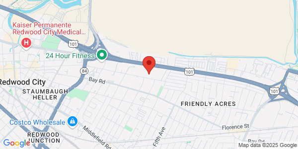 Map of 450 Broadway St Pavilion B35, Fl 3 Redwood City, CA 94063
