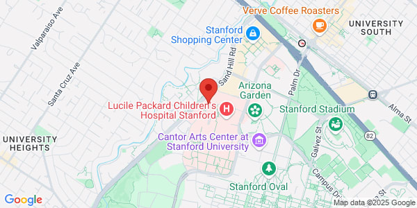 Map of 780 Welch Rd Ste 205 Palo Alto, CA 94301