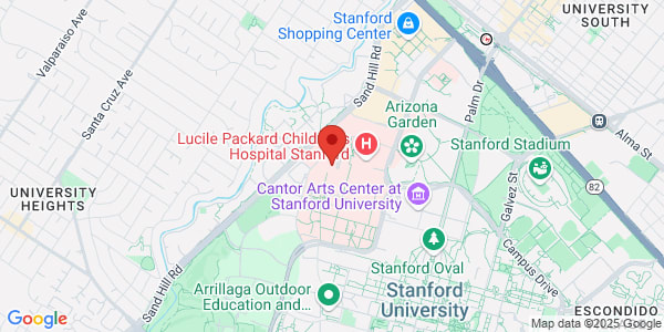 Map of 900 Blake Wilbur Dr Fl 1 Palo Alto, CA 94304