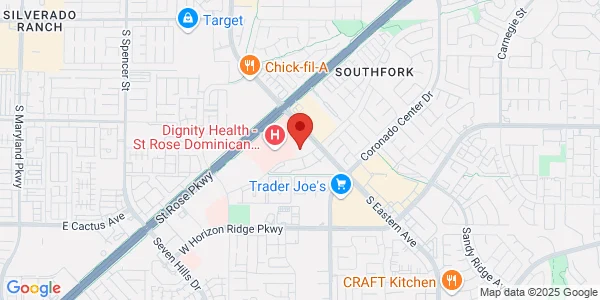 Map of 2850 Siena Heights Henderson, NV 89052