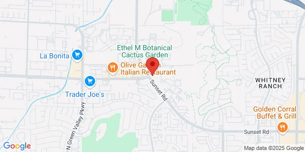 Map of 4 Sunset Way Bldg D Henderson, NV 89014