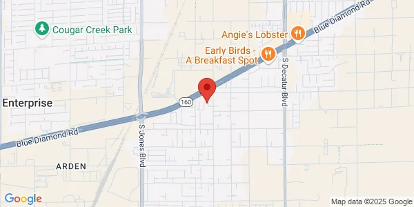 Map of 8945 Lindell Rd Las Vegas, NV 89139