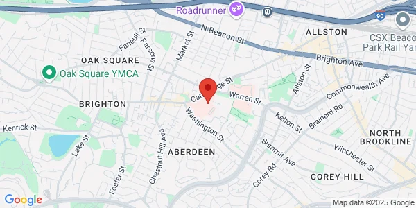 Map of 11 Nevins St Medical Office Building, Ste 202 Brighton, MA 02135