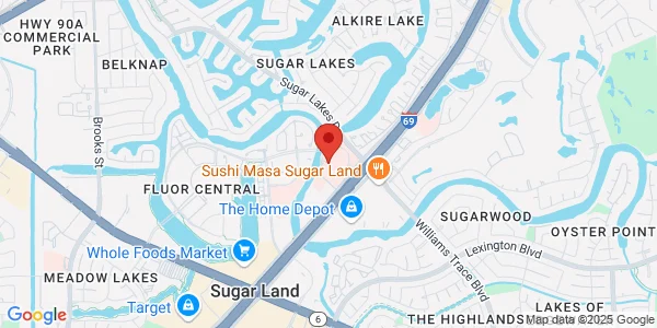 Map of 15300 Southwest Fwy Ste 200 Sugar Land, TX 77478