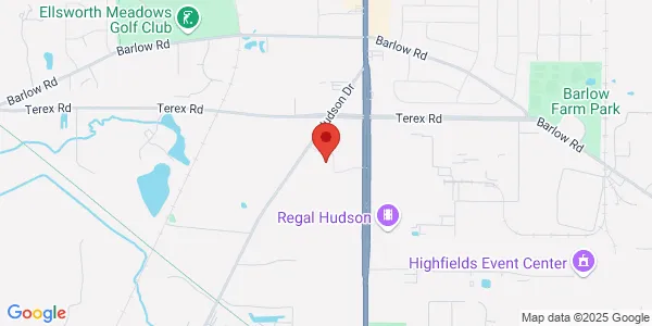 Map of 5655 Hudson Dr Hudson, OH 44236