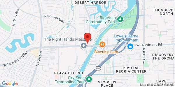 Map of 13943 N 91st Ave Ste A-102 Peoria, AZ 85381