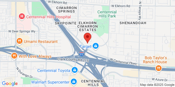 Map of 6525 N. Buffalo Dr. Ste 130 Las Vegas, NV 89131