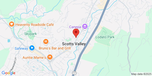 Map of 4663 Scotts Valley Dr Scotts Valley, CA 95066