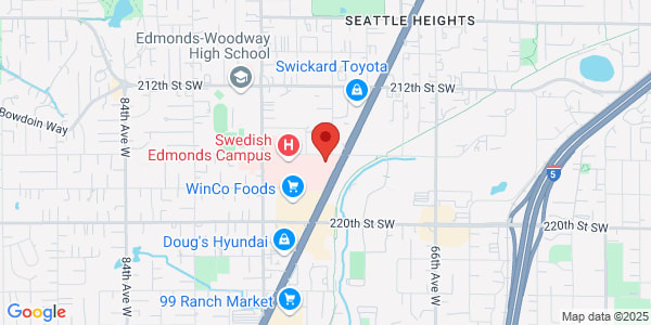 Map of 21600 Hwy 99 Ste 240 Edmonds, WA 98026