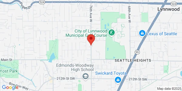 Map of 76TH Ave W Edmonds, WA 98026