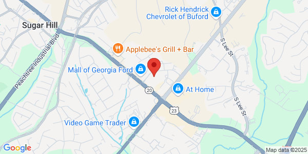 Map of 4486 Commerce Dr Ste B Buford, GA 30518