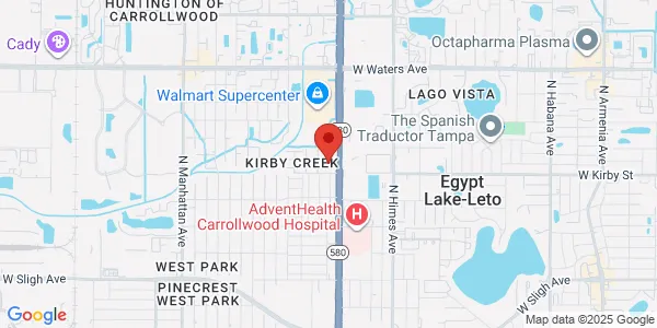Map of 7814 N Dale Mabry Hwy Tampa, FL 33614