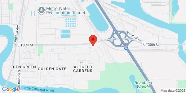 Map of 1029 E 130th St Chicago, IL 60628