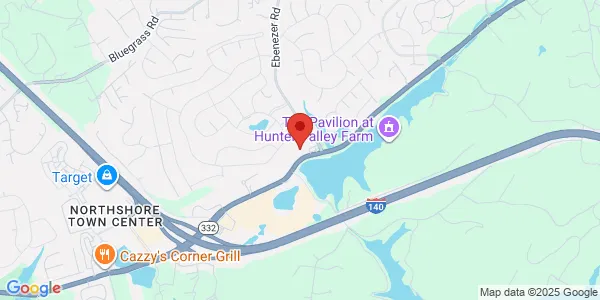 Map of 9313 S Northshore Dr Knoxville, TN 37922