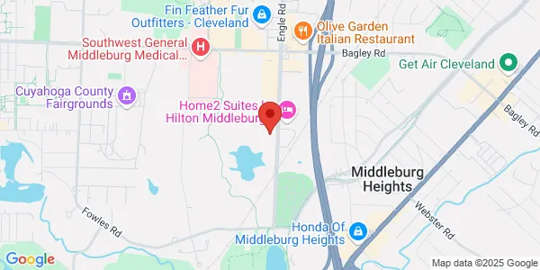 Map of 7380 Engle Rd Middleburg Heights, OH 44130