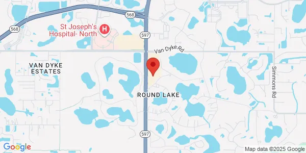 Map of 17503 N Dale Mabry Hwy Lutz, FL 33548