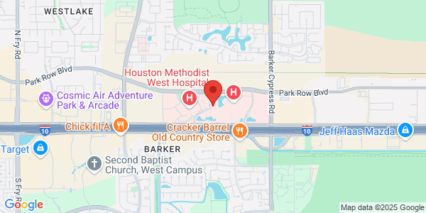 Map of 18300 Katy Fwy Ste 465 Houston, TX 77094
