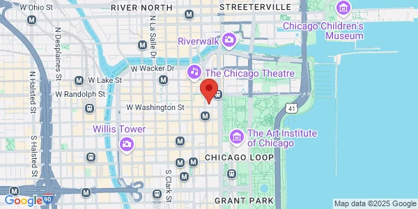 Map of 111 N Wabash Ste 1919 Chicago, IL 60602