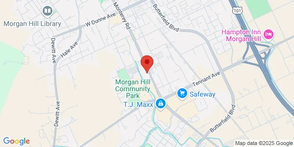 Map of 16275 Monterey Rd Ste N Morgan Hill, CA 95037