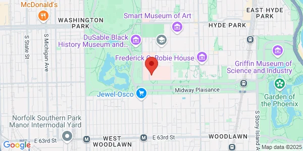 Map of 5841 S Maryland Ave Chicago, IL 60637