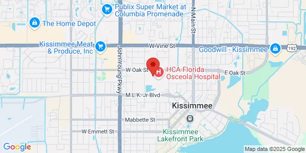 Map of 720 W Oak St Ste 380 Kissimmee, FL 34741