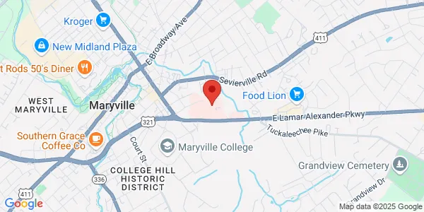 Map of 220 BMH Cancer Center Maryville, TN 37804