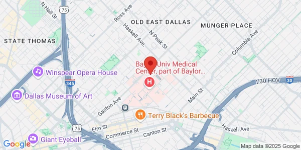 Map of 712 N Washington Ave Ste 102 Dallas, TX 75246
