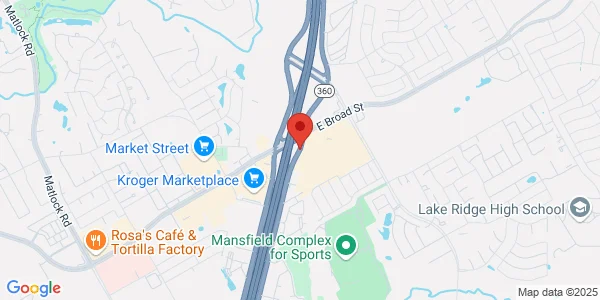 Map of 2740 N State Hwy 360 Ste 200 Grand Prairie, TX 75050