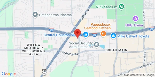 Map of 3003 S Lp W Ste 140 Houston, TX 77054