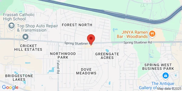Map of 3301 Spring Stuebner Rd Ste 120 Spring, TX 77389