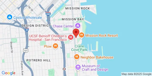 Map of 520 Illinois St Fl 1 San Francisco, CA 94158