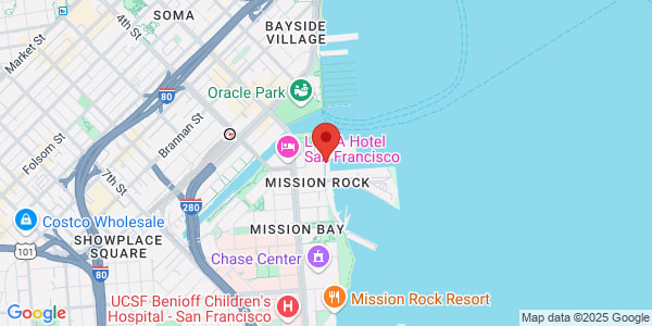 Map of 1825 4th St Fl 3 San Francisco, CA 94158