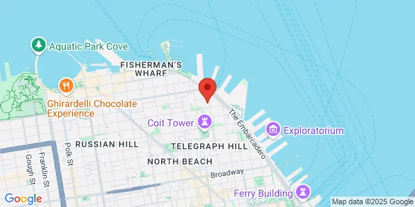 Map of 1725 Montgomery St Ste 250 2nd Flr San Francisco, CA 94111