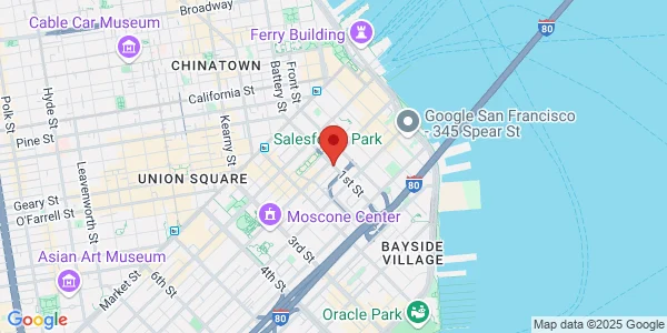Map of 1975 4th St C1408 1st Flr San Francisco, CA 94158