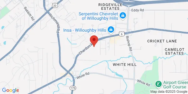 Map of 27100 Chardon Rd Cleveland, OH 44143