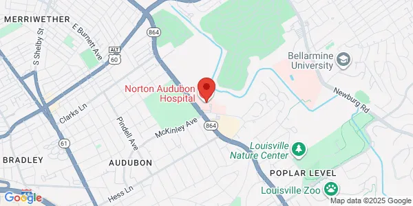 Map of 3 Audubon Plaza Dr Ste 150 Medical Plaza East Louisville, KY 40217