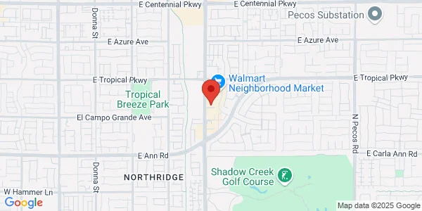 Map of 5860 Losee Rd North Las Vegas, NV 89081