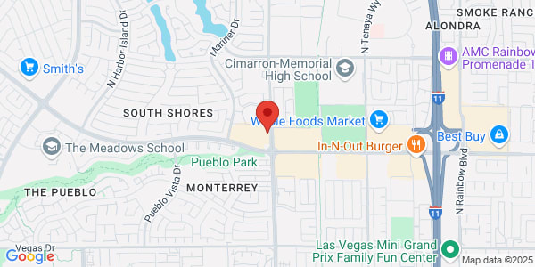 Map of 2031 N Buffalo Dr Las Vegas, NV 89128