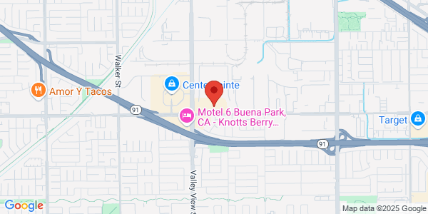 Map of 6131 Orangethorpe Ave Ste 130 Buena Park, CA 90620