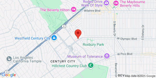 Map of 2080 Century Park E Ste 104 Los Angeles, CA 90067