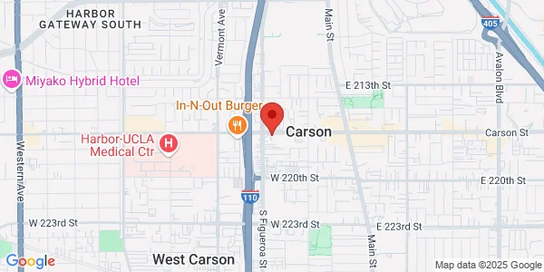 Map of 522 W Carson St Carson, CA 90745