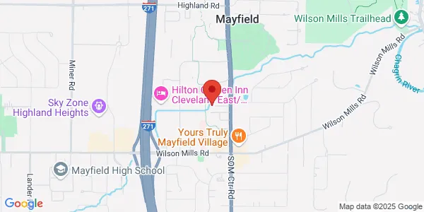 Map of 730 Som Center Rd Mayfield, OH 44143