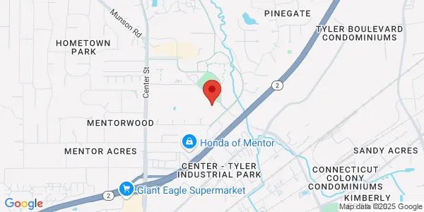 Map of 8655 Market St Mentor, OH 44060