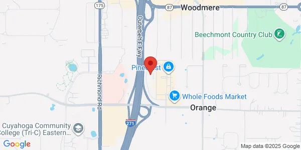 Map of 3909 Orange Pl Ste 2400 Beachwood, OH 44122