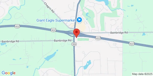Map of 17747 Chillicothe Rd Ste 100 Chagrin Falls, OH 44023