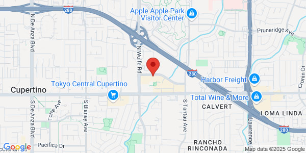 Map of 19600 Vallco Pkwy Ste 170 Cupertino, CA 95014