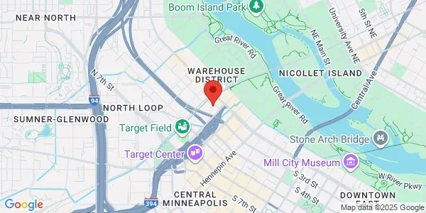 Map of 333 Washington Ave N Minneapolis, MN 55401