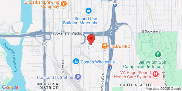 Map of 3820 6th Ave S Seattle, WA 98108