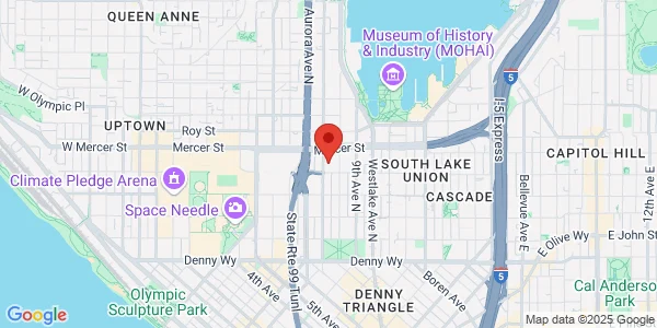 Map of 750 Republican St Building F, 2nd Floor Seattle, WA 98109